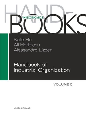 cover image of Handbook of Industrial Organization
